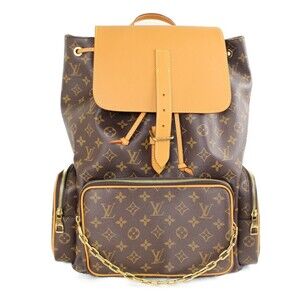 LOUIS VUITTON Trio Backpack Monogram Brown Canvas LV
